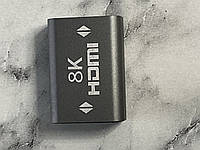 Переходник соединитель Удлинитель HDMI мама-мама алюминиевый корпус поддержка 2K,4K,8K