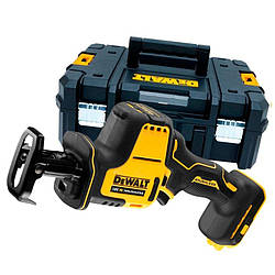 Акумуляторна безщіткова шабельна пила DeWALT DCS369NT (каркас) : 18B, кейс