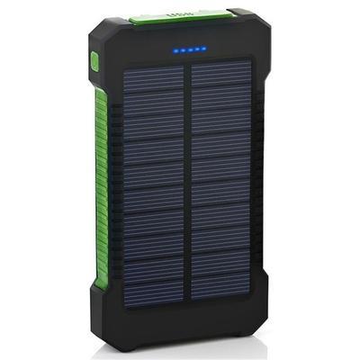 Сонячне заряджання з повербанком 20000 mAh для заряджання мобільних пристроїв, фото 1