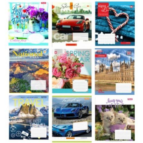 Зошит шкільний 36 аркушів лінія повнокольорова обкладинка 1Вересня, 244628, фото 1