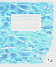 Зошит 24 аркуші клітинка Бріск ТВ-52, 220634