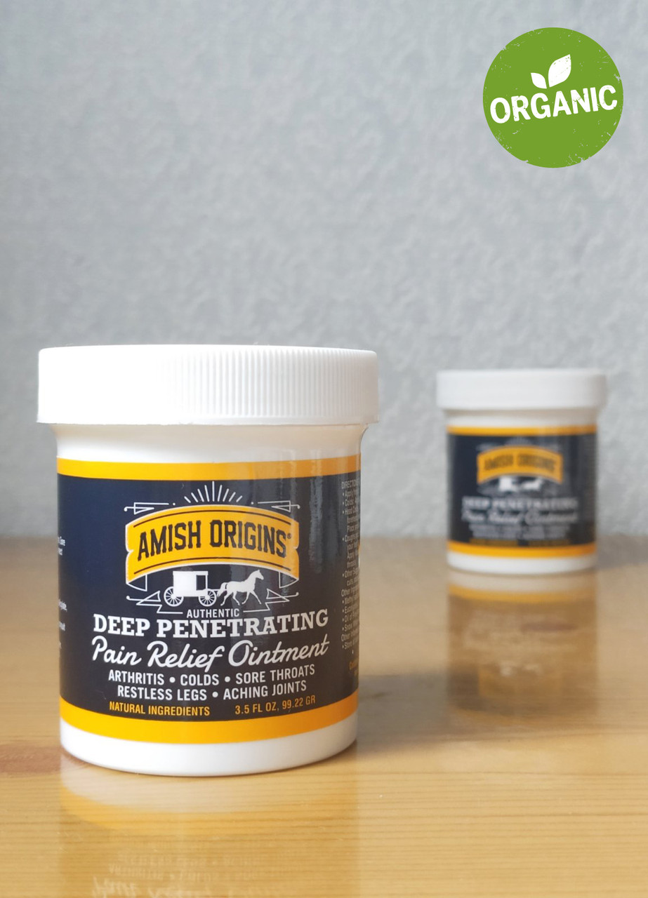 Amish Origins, Болеутоляющая мазь, 99 г, цена 330 грн — Prom.ua (ID