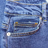 Джинси Zeo basic жіночі скіні щільні висока посадка 28 сині, фото 3