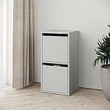 Шафа з двома дверцятами та полицями для документів та книг модульна Аміксе, фото 3