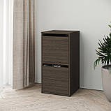 Шафа з двома дверцятами та полицями для документів та книг модульна Аміксе, фото 5