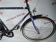 міський велосипед Schauff 28 колеса 3 швидкості на планітарці, фото 2