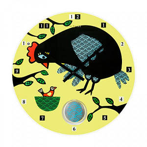 Годинник настінний Курочка-несушка 8132 — Ø 43 см