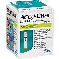 Тест-смужки Акку-Чек Інстант (Accu-Chek Instant), 50 шт.