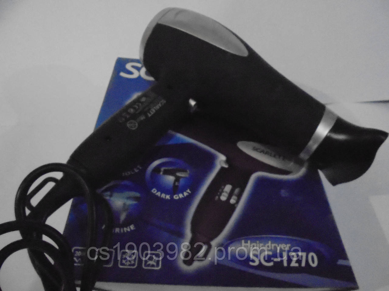 Фен SCARLETT SC-1270, потужний фен для волосся з іонізатором,фен, для волосся, фен для волосся, Sc-1270