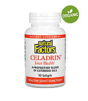 Natural Factors, Celadrin, Целадрин, для здоровья суставов, 90 капсул