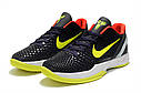 Eur36-46 Коби 6 NIKE Zoom Kobe VI Коби чорні чоловічі баскетбольні кросівки, фото 4