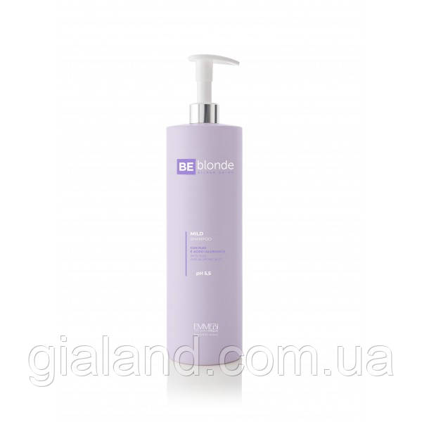 Шампунь м'який блиск Emmebi BeBlonde Silver Shine Mild 1л