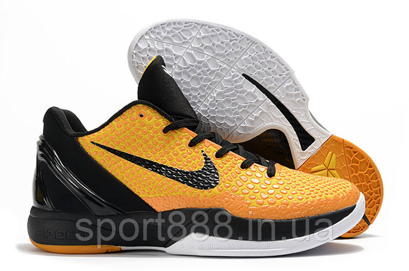Eur36-46 NIKE Zoom Kobe Protro 6 Lightbulb Кобі  жовті мужские баскетбольные кроссовки