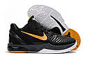 Eur36-46 Коби 6 NIKE Zoom Kobe VI Коби чорні чоловічі баскетбольні кросівки, фото 7