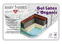 Дитячий матрац Верес Gel Latex+ Organic 160х70х14 см, фото 2
