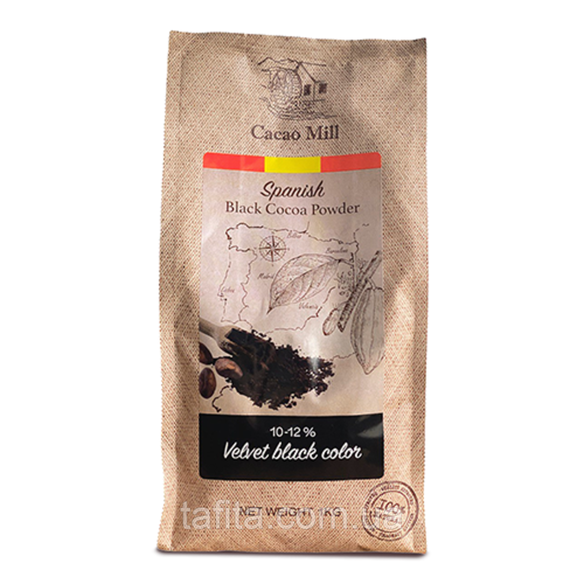 Какао-порошок алкалізований 10-12% IBIZA NATRA CACAO
