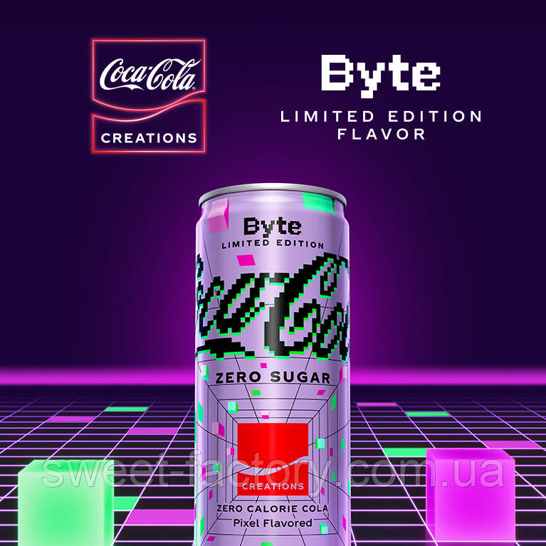 Coca Cola Byte Zero 330ml, фото 1