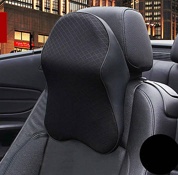 Автомобільна подушка для голови / Подушка з памʼяттю форми для шиї / Авто-подушка з ефектом памʼяті / Подушка на підголівник авто