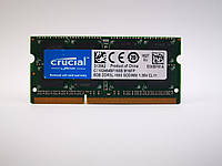 Оперативная память для ноутбука SODIMM Crucial DDR3L 8Gb 1600MHz PC3L-12800S (CT102464BF160B.M16FP) Б/У