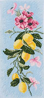 Набор для вышивания мулине "Лимонная свежесть"