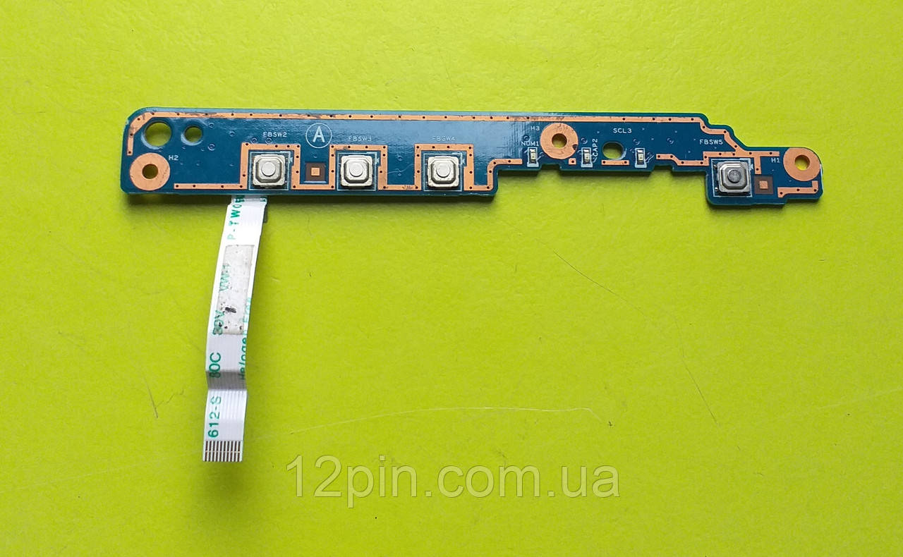 Кнопка увімкнення Sony Vaio SVE171E13V б.у. оригінал, фото 1