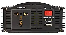Перетворювач UKC 12V-220V UPS-1300W із зарядним пристроєм для акумулятора, фото 5