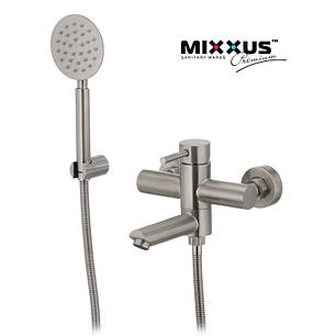 Змісник для ванни з душом Mixxus SUS-009 Euro Нержавіюча сталь, фото 3