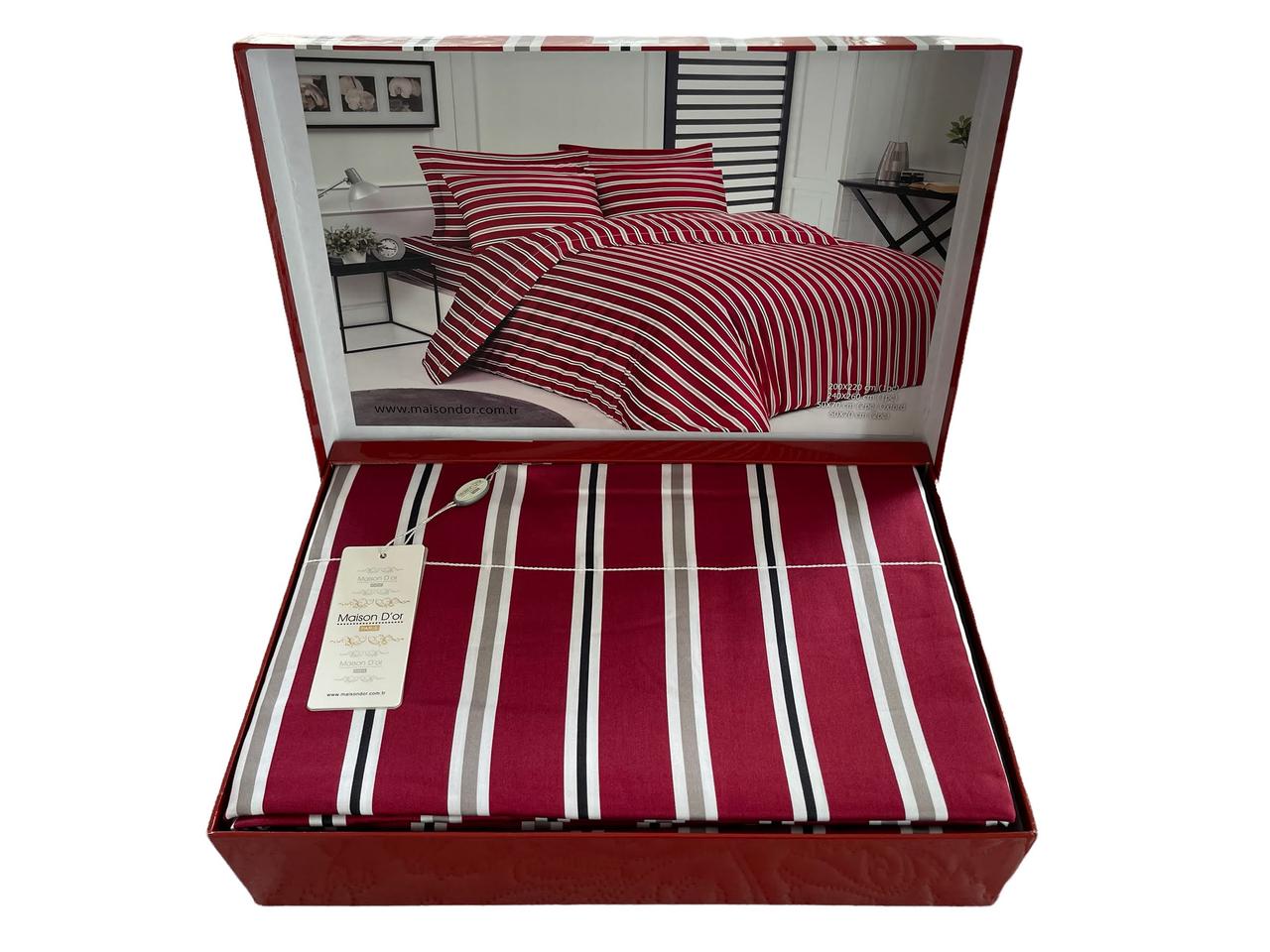 Постежна білизна Maison D'or Revan Loire Red Делюкс сатин, фото 1