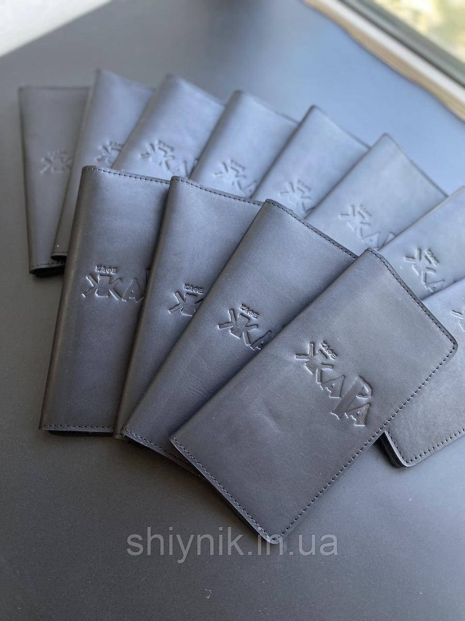 Шкільні рахівниці для ресторанів кафе (шкіряний чохол  для рахунків) чорний, фото 1