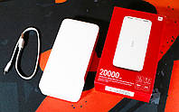 Внешний аккумулятор Xiaomi Redmi Power Bank 20000mAh 2x USB QC3.0 18W