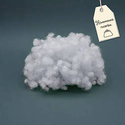 Холлофайбер наповнювач для подушок білий, 1 кг, 5 кг, 10 кг, 50 кг для іграшок холлофайбер оптом та в роздріб