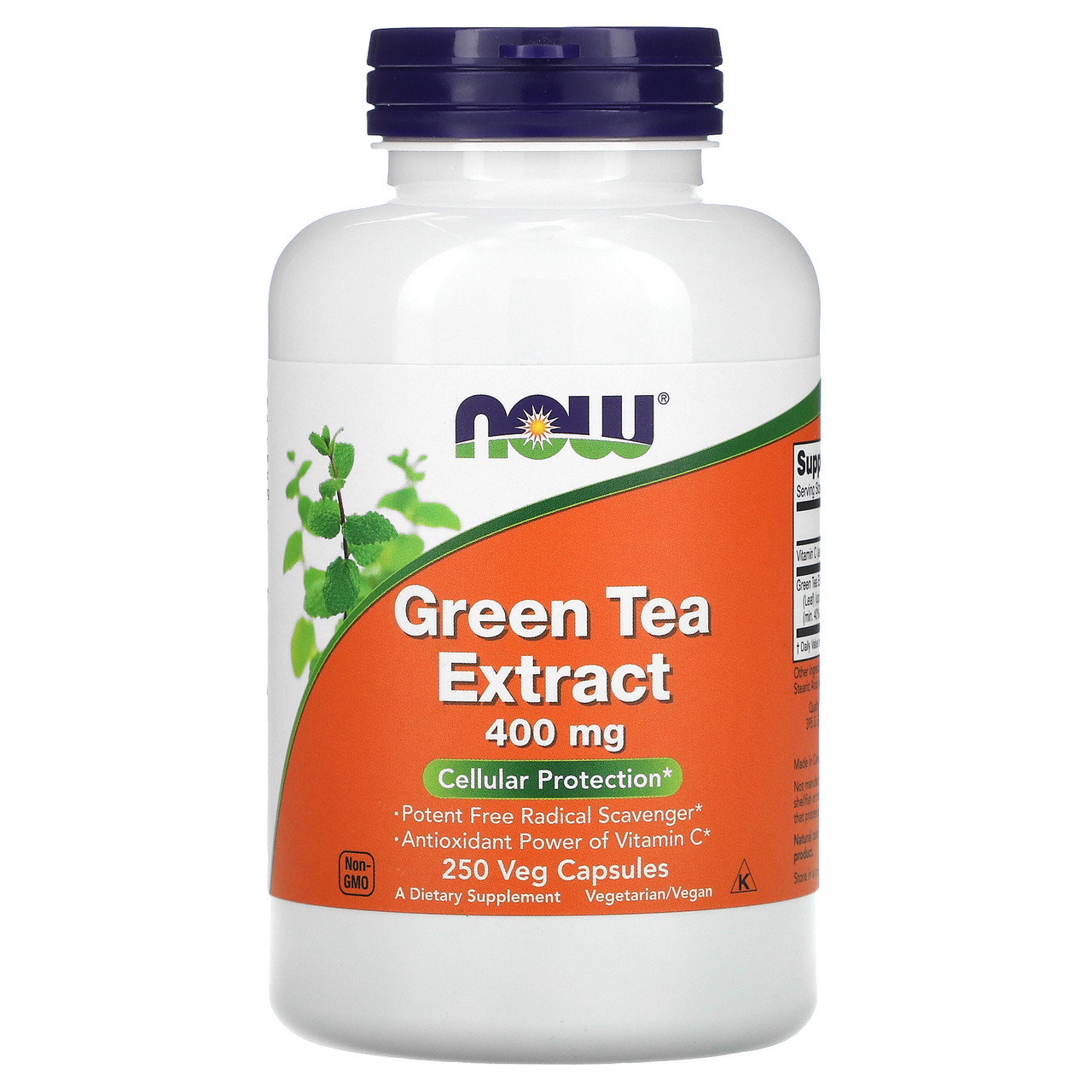 NOW Foods, Екстракт зеленого чаю, 400 мг, 250 рослинних капсул NOW-04706, Київ