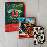 Набір шкільний (пенал, папка для зошитів, папка для творчості) арт. ПМ-01/ПШ-01/ПР-01, фото 2