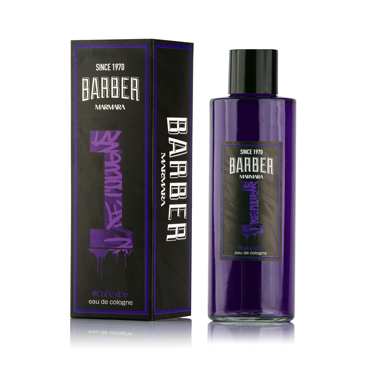 Одеколон чоловічий після гоління Marmara Barber №1 500мл, скло у коробці
