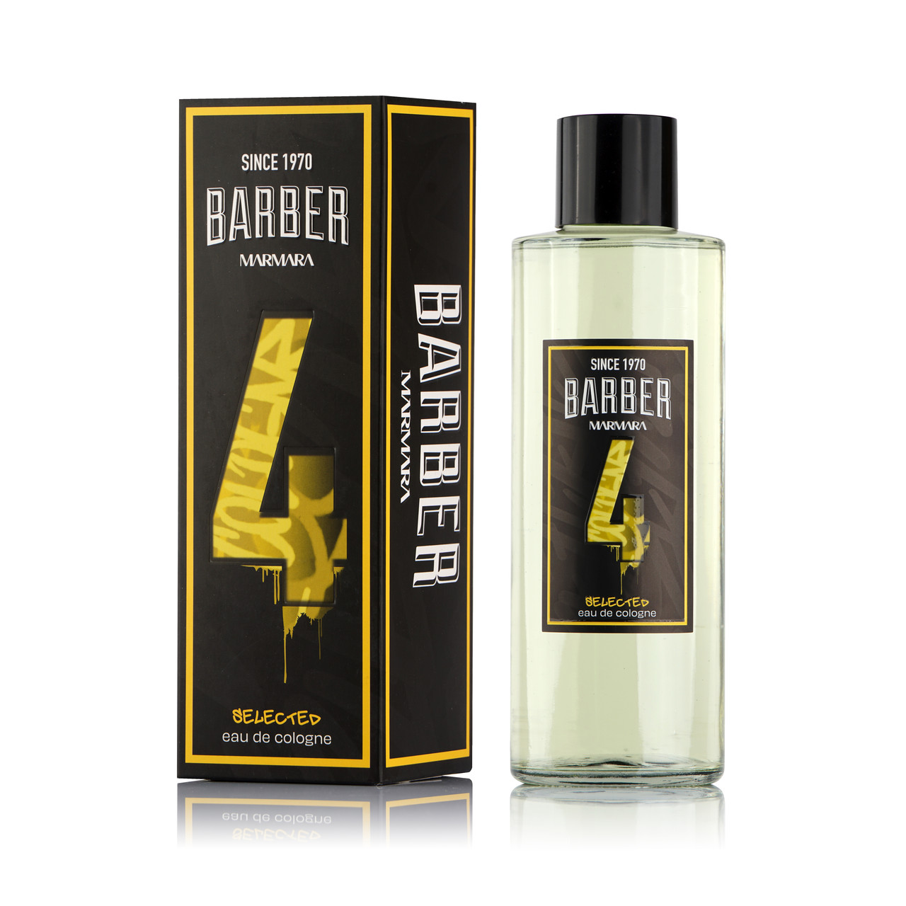 Одеколон чоловічий після гоління Marmara Barber №4 500мл, скло у коробцi