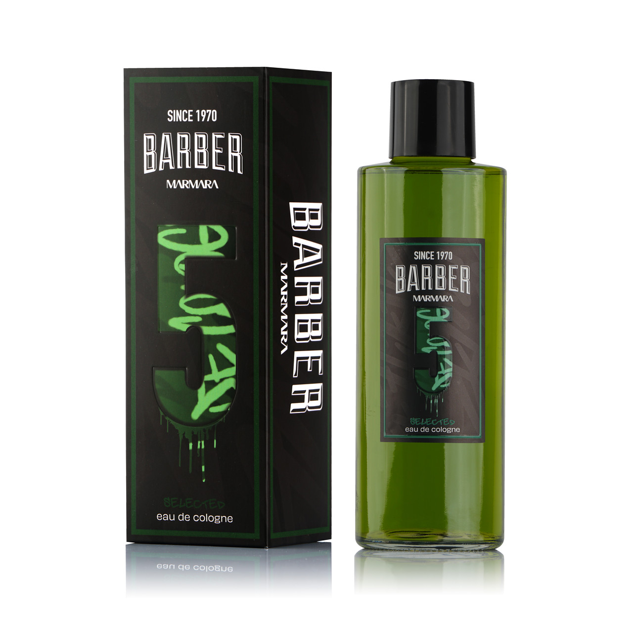 Одеколон чоловічий після гоління Marmara Barber №5 500мл, скло у коробцi, фото 1