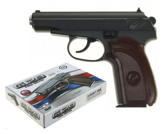 Металічний іграшковий пістолет Galaxy G. 29 ПМ, фото 1