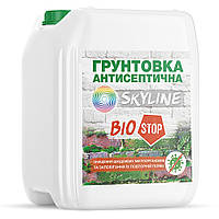 Антисептическая противогрибковая грунтовка Биостоп SkyLine 10л