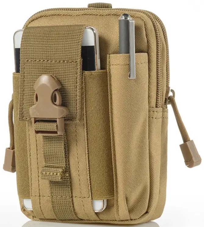 Підсумок тактичний RANGER для телефону, койот кріплення на MOLLE чи на пояс