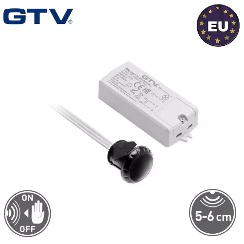 Вимикач безконтактний на помах руки GTV AE-WBEZDC-10S 500Вт інфрачервоний