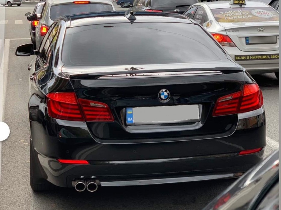 Спойлер BMW F10 тюнінг, фото 1