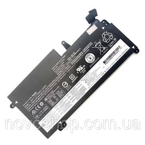 Батарея для ноутбука Lenovo 01AV401 (ThinkPad S2 13 Chromebook series) 11.4 V 3.685 Ah 42Wh Black, фото 1
