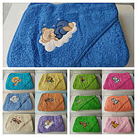 Рушник махровий дитячий з куточком 100х100 Туреччина