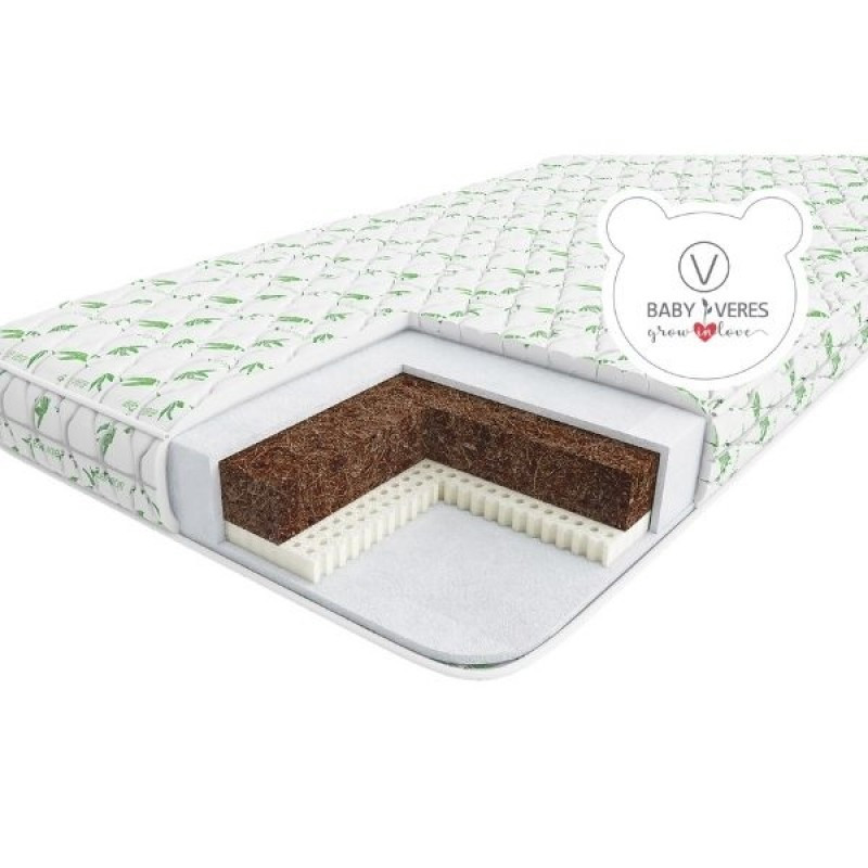 Підлітковий матрац Baby Veres Latex+ Aloe vera 160х80х14 см