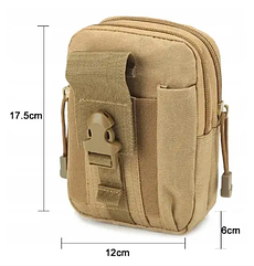 Підсумок тактичний RANGER для телефону, койот кріплення на MOLLE чи на пояс