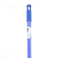 Ручка до швабри металева 120 см арт.206 синій