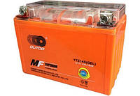 Мотоаккумулятор OUTDO UTZ14S GEL, 12V 11,2 Ah (150 х 87 х 110), Orange, Q8