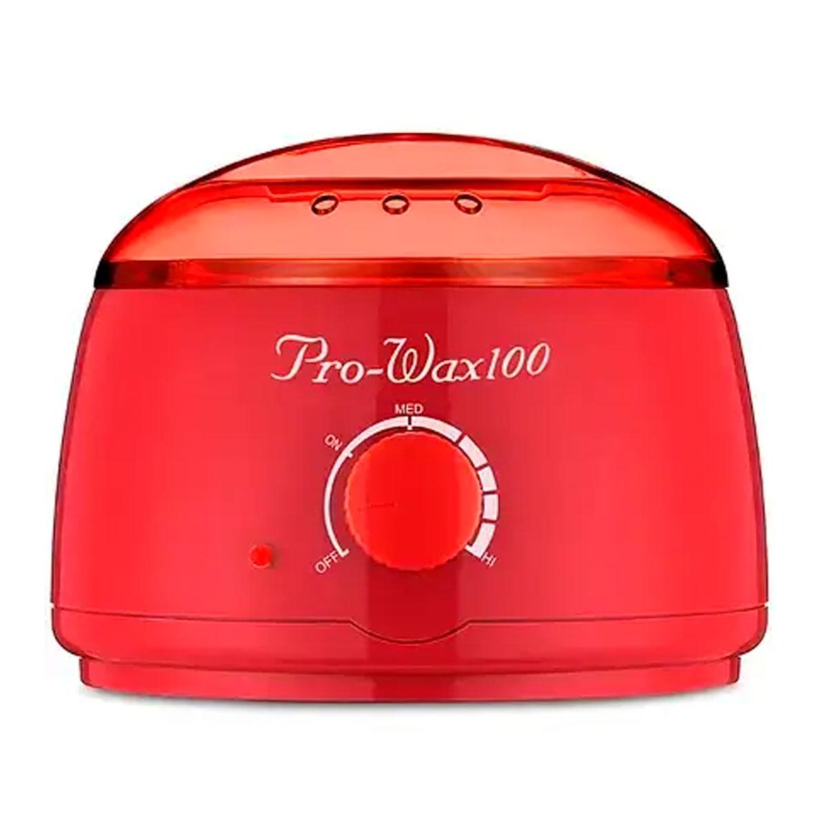 Воскоплав Pro-Wax 100 для воску в банку, таблетках, гранулах (червоний)