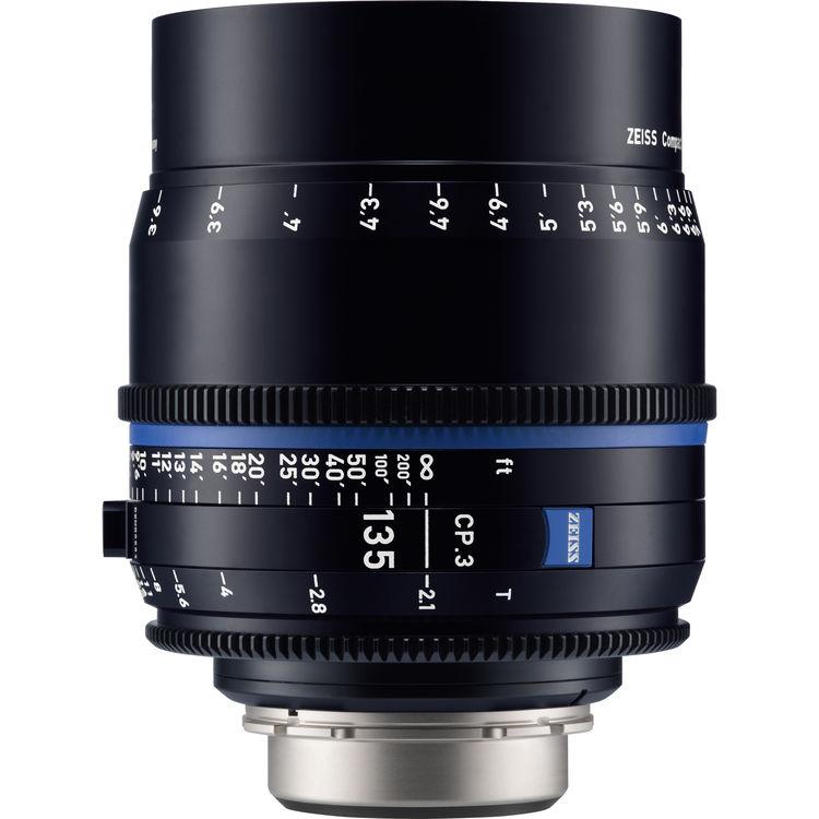 Об'єктив ZEISS CP.3 135m T2.1 Compact Prime Lens (PL Mount, Meters) (2184-933)