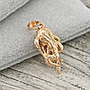 Кулон Румалочка 36835 для ланцюжків до 3 мм розмір 26x11 мм вага 2.8 г позолота 18К, фото 3